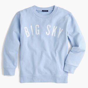 J Crew Big Sky Sweatshirt